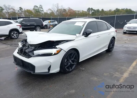 2025 Honda Civic Sport z USA, uszkodzony, nr VIN 2HGFE2F58SH586716